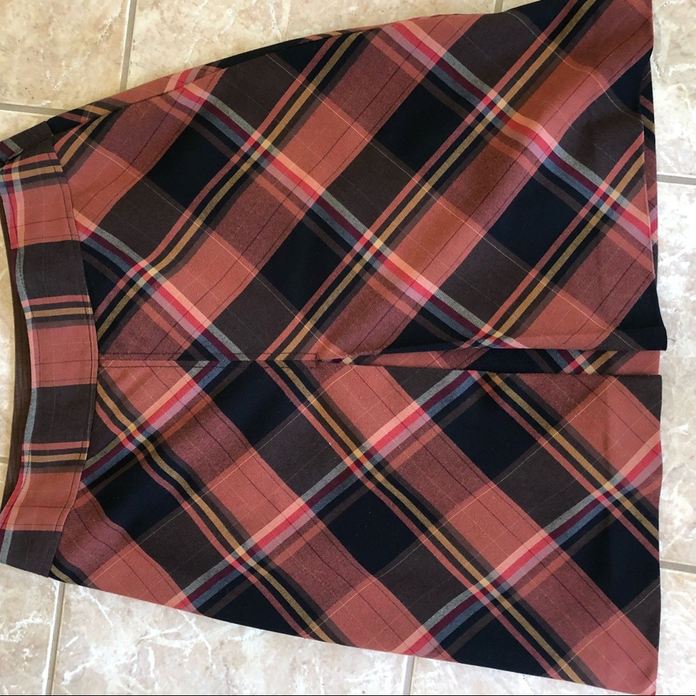 Limited brand fall skirt with front pleat